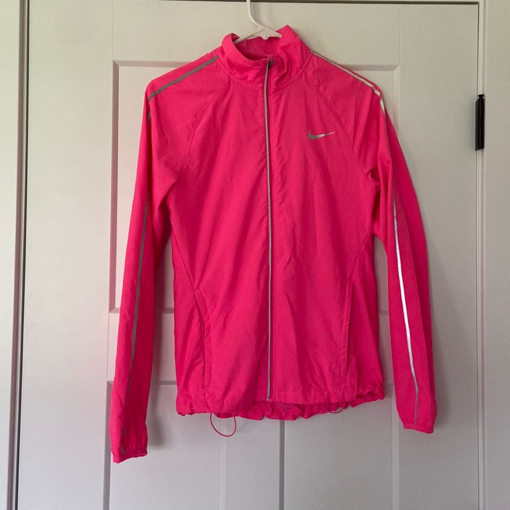Pink Nike Windbreaker Jacket